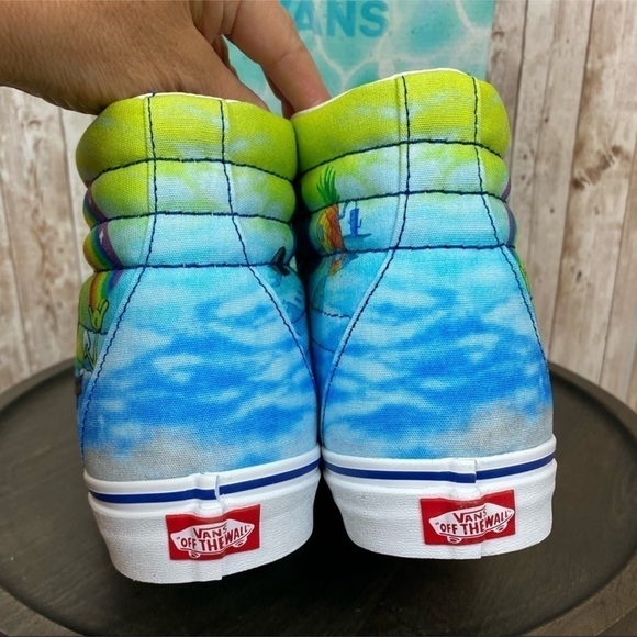 Vans x SpongeBob Sk8-Hi Imaginaaation High Top Sneakers Size 11.5 Men - Picture 5 of 11
